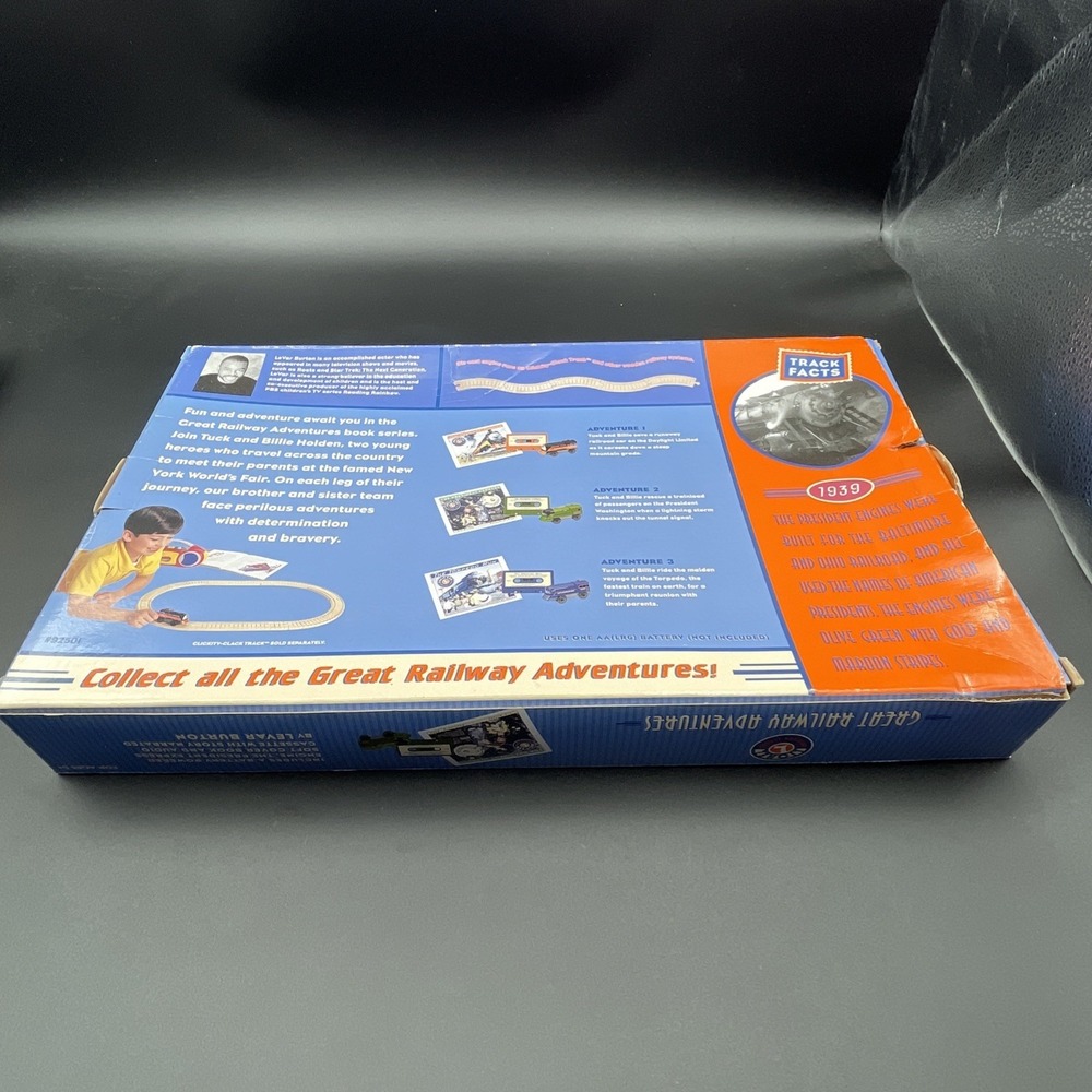 Lionel Great Railway Adventures The President Pack w Engine Cassette & Book READ - Picture 8 of 8